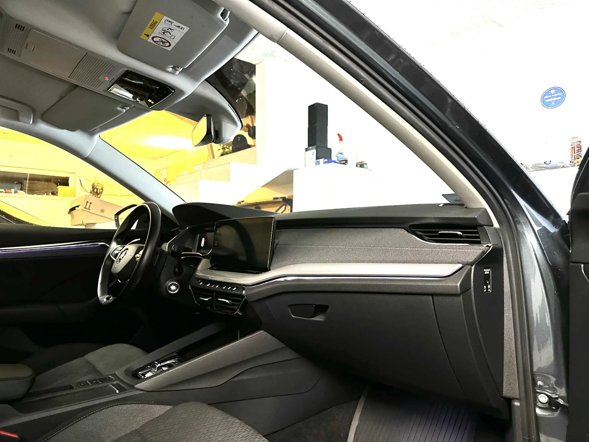 Autóbelső részlet